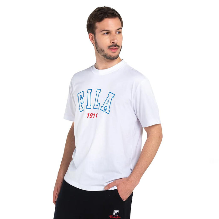 Fila Remeras Masculino Moda Comfort Classic White