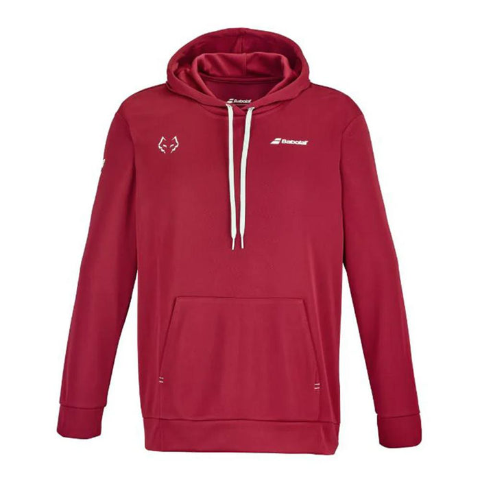Babolat Canguros Masculino Padel Hood Sweat Lebron Red Dahlia