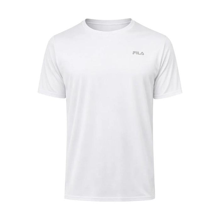 Fila Remeras Masculino Training Basic Sports White/Silver