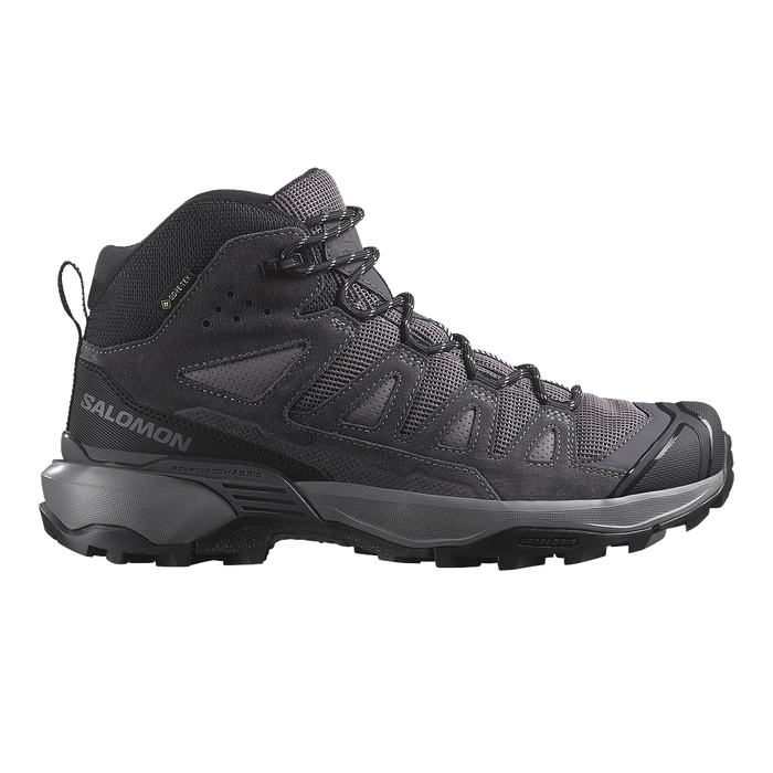Salomon Deportivos Femenino Hiking X Ultra 360 Ltr Mid Gtx Shark/Nine Iron/Cloud Gra