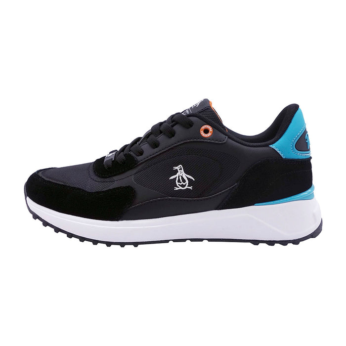 06-160482-3A PENGUIN CALZADOS LIFESTYLE MASCULINO MODA BARNET BLACK/AQUA