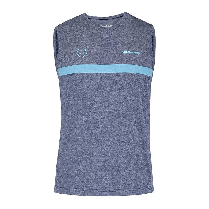 Babolat Musculosas Masculino Padel Muscle Tank J. Lebron Estate Blue Hthr