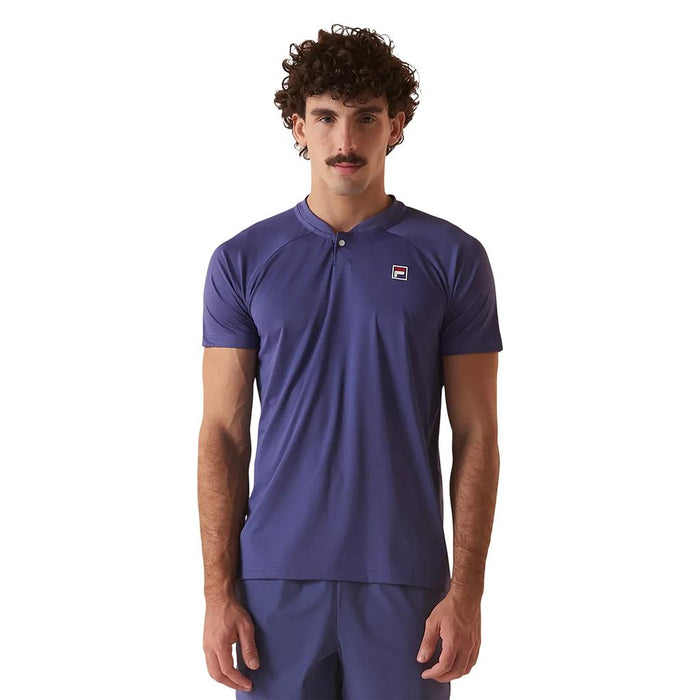 Fila Polos Masculino Tenis F-Box Carbon Blue/White
