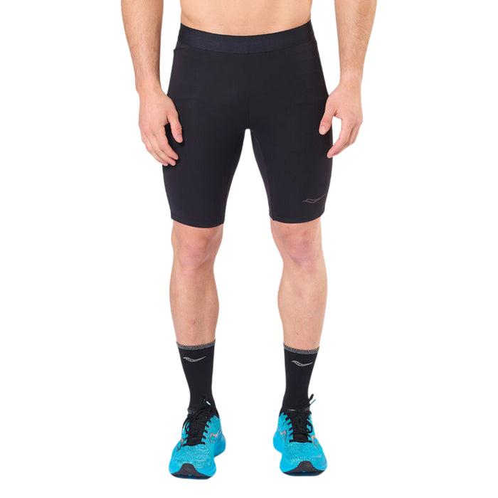 C3120359S105 SAUCONY PRENDAS SHORTS MASCULINO RUNNING FORTIFY HALF TIGHT BLACK