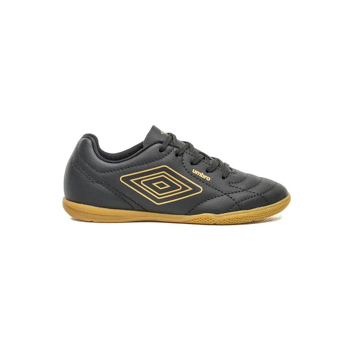 Umbro Indoor Niños Futbol Class Footballer Jr Black/Rich Gold