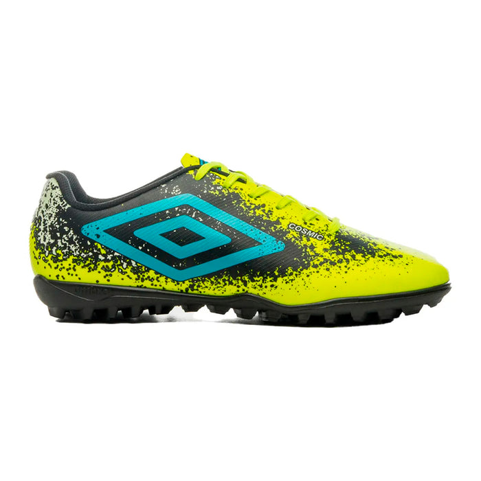U01FB051-631 Umbro Calzados Masculino Futbol Society Cosmic Limao/Azul/Preto