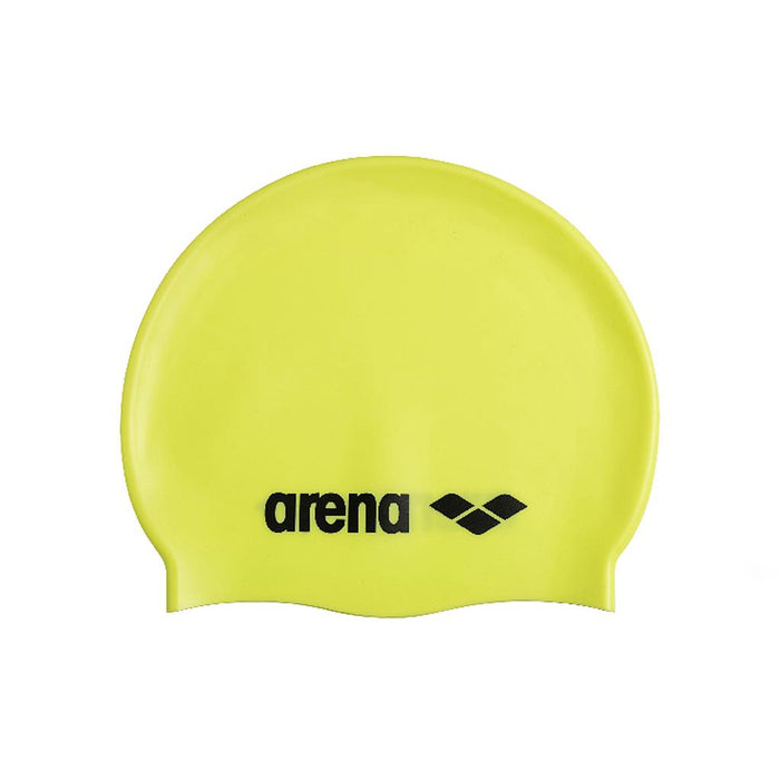 Arena Gorras de Natacion Unisex Natacion Classic Silicone Light Yellow