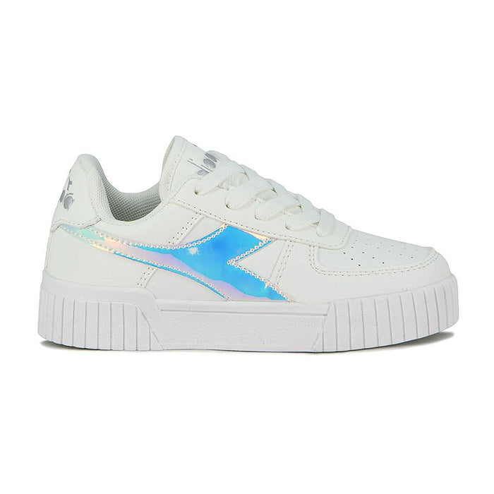 Diadora Lifestyle Femenino Moda Bampu L 11 White Holographic