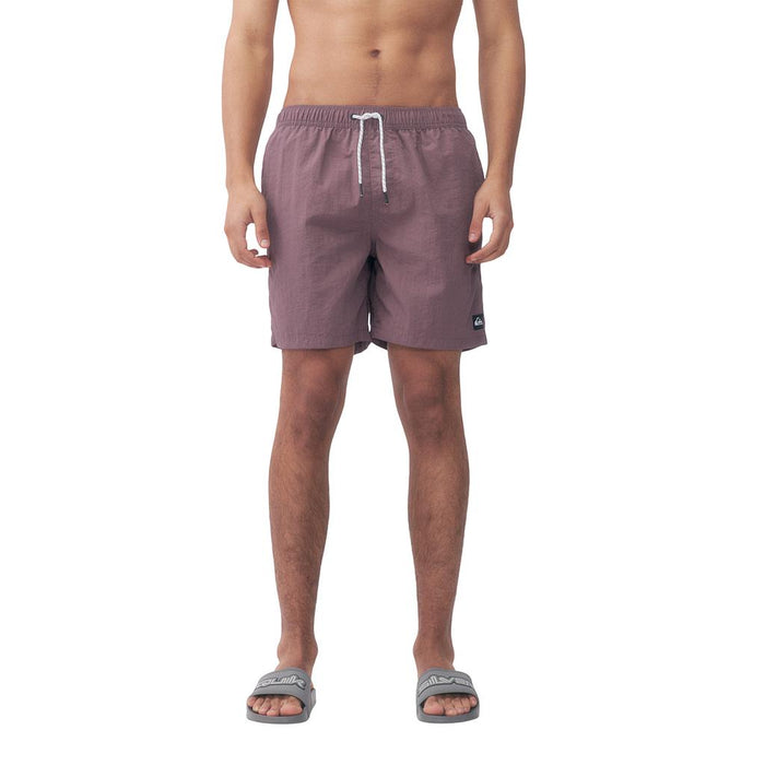 Quiksilver Shorts de Baño Masculino Moda Volley Sky Liliac