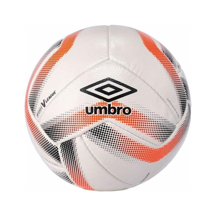 21381U-DDS Umbro Pelotas Masculino Futbol Sala V League White/Black/Shocking Orange