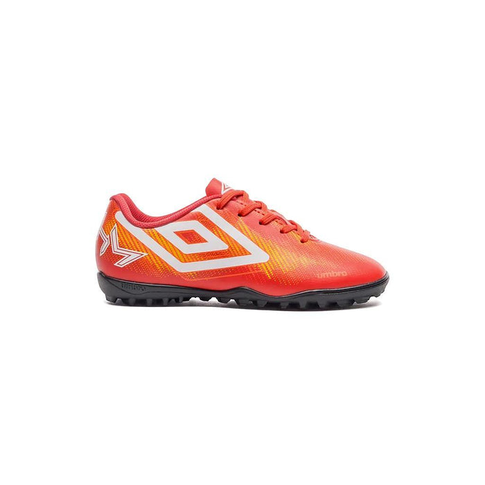 Umbro Society Niños Futbol Heatmap Jr Rojo/Naranja Fluor/Blanco