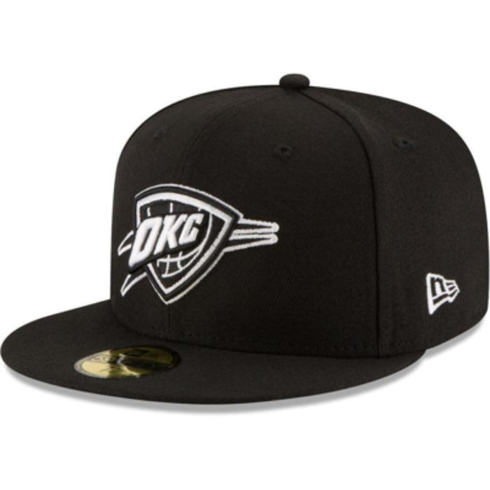 NEW ERA 59FIFTY OKLTHU BLACK WHITE
