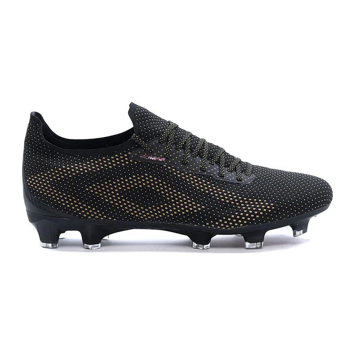 Umbro Campo Masculino Futbol Velocita Matrix Pro Fg Black/Gold/Fire Whirl