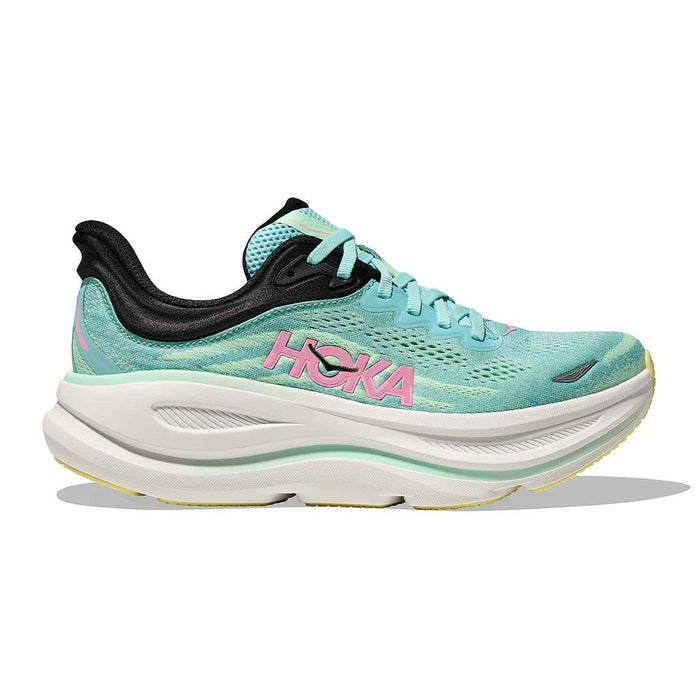 Hoka Deportivos Femenino Running Bondi 9 Bluespark/Mintfluorite