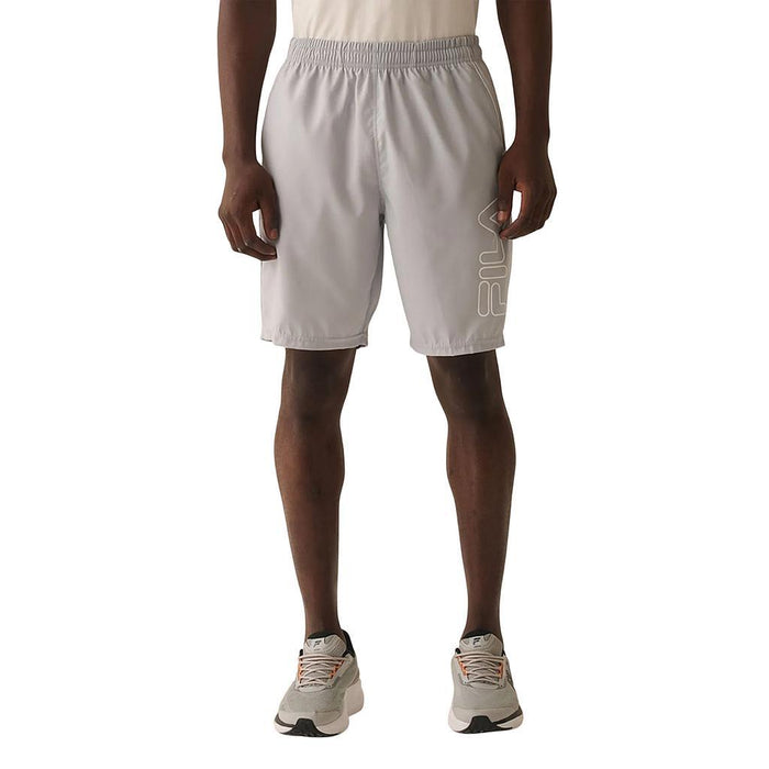 Fila Bermudas Masculino Training Train 7.5 Cinza Claro/Branco