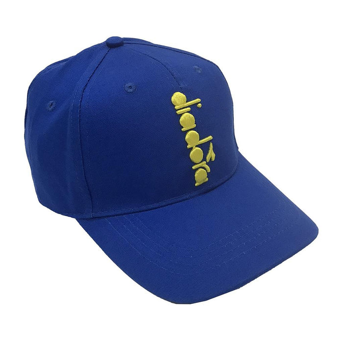 Diadora Unisex Gorros 20435B Blue/Yellow