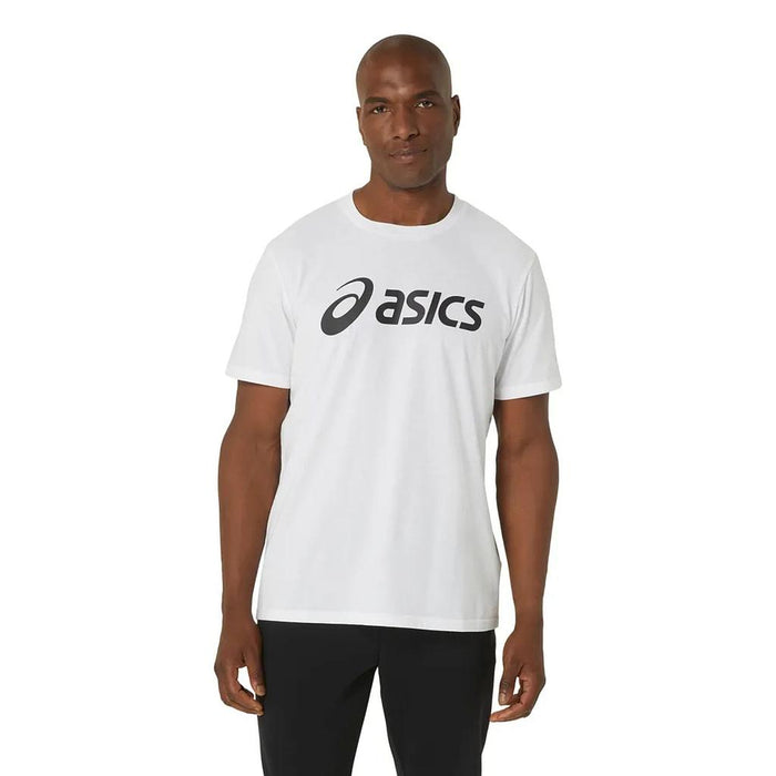 Asics Remeras Masculino Running Graphic Tee Brilliant White