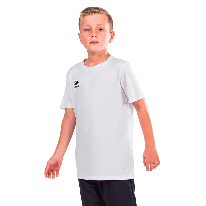 6T161201-222 Umbro Prendas Junior T-Shirts Striker Blanco