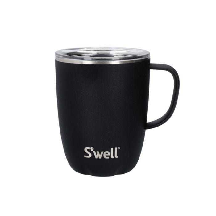 5057982096076 SWELL BAZAR MUG TERMICO C/TAPA Y MANIJA 350ML ONYX