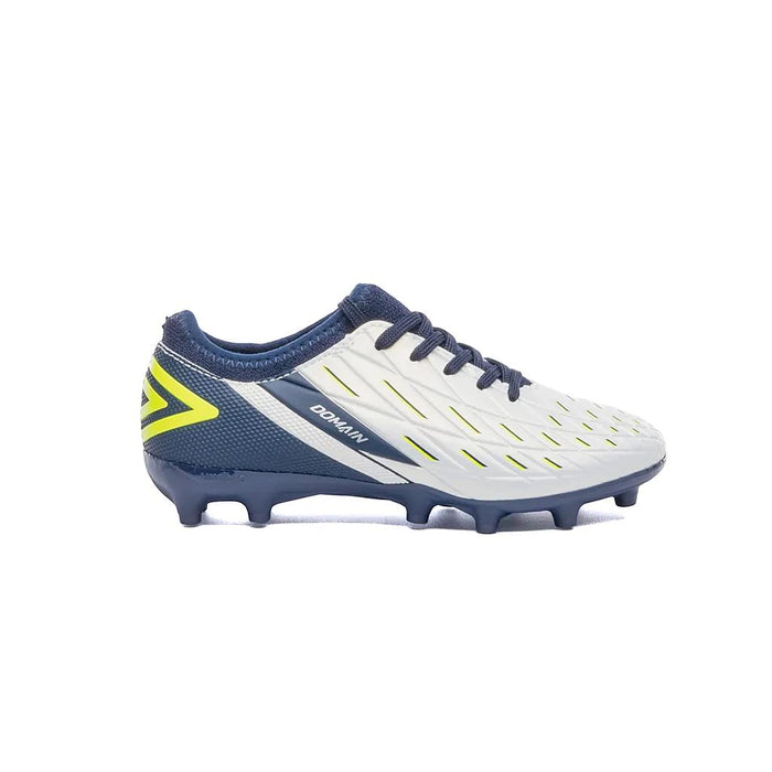 Umbro Campo Niños Futbol Domain Jr White/Navy/Lime