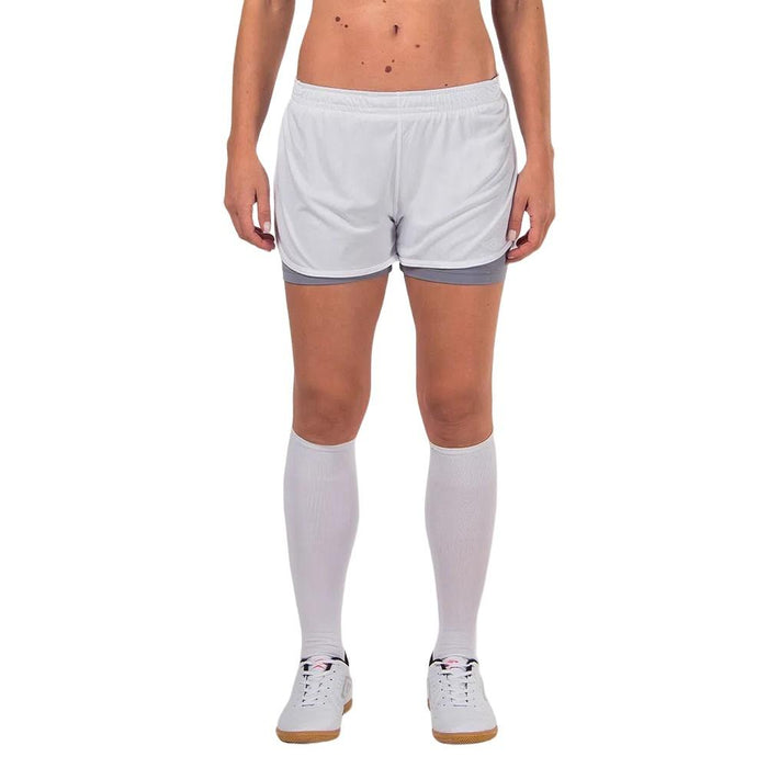 Umbro Femenino Short TWR Double New White/Grey