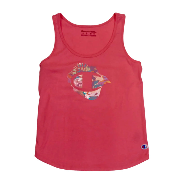W3267G586GSA-RTF CHAMPION PRENDAS TANK FEMENINO THE CLASSIC TANK GRAPHIC PINK PEACH