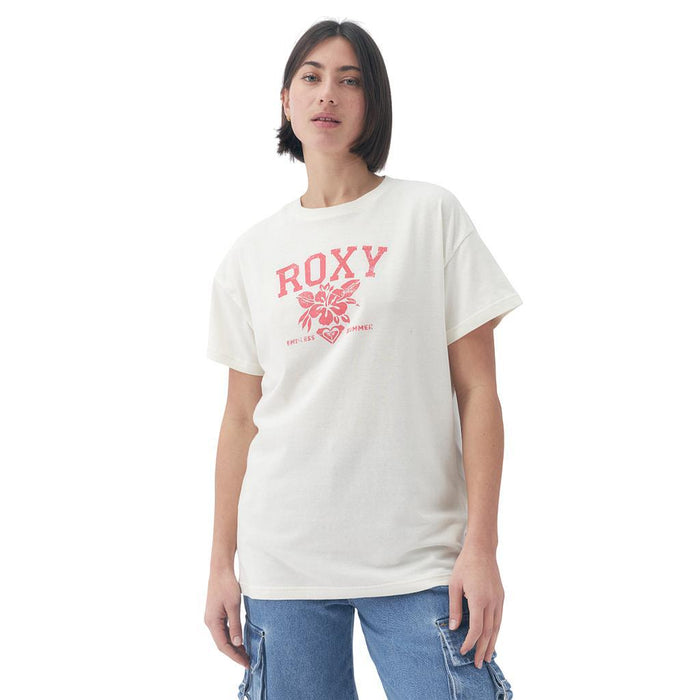 Roxy Remeras Femenino Moda Sea You Later Baby Crudo