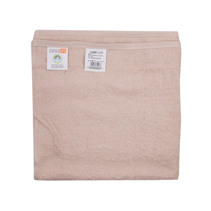 7909156812068 CASA IN BLANQUERIA TOALLA DE BANO MEG 67X130 BEIGE