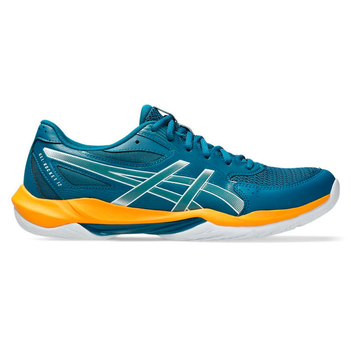 Asics Deportivos Masculino Voley Gel Rocket 12 Dark Teal/Yamabuki
