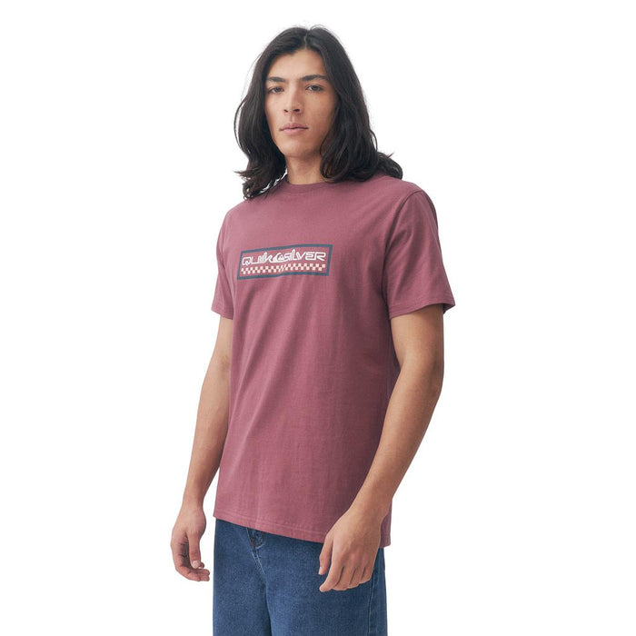 Quiksilver Remeras Masculino Moda Sun Dagger Rose Brown