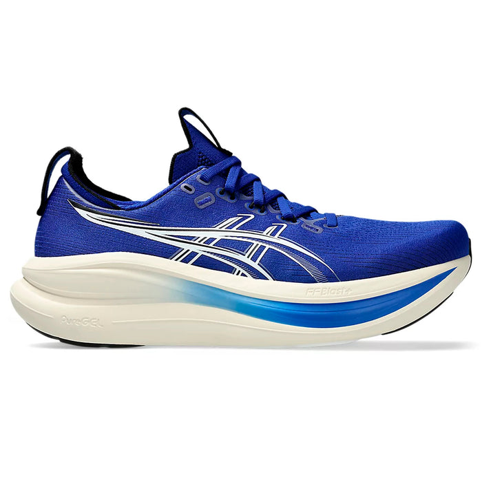 1011C127.405 Asics Calzados Deportivos Masculino Running Gel-Nimbus 28 Prussian Blue/Cream