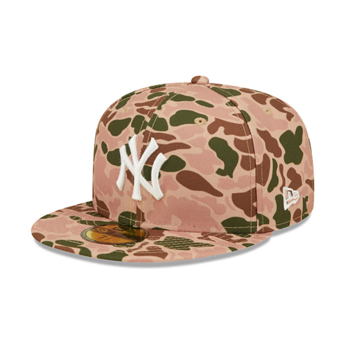 MAZ-60237934 New Era Accesorios Gorros MLB 59Fifty New York Yankees Camouflage/Orange/White