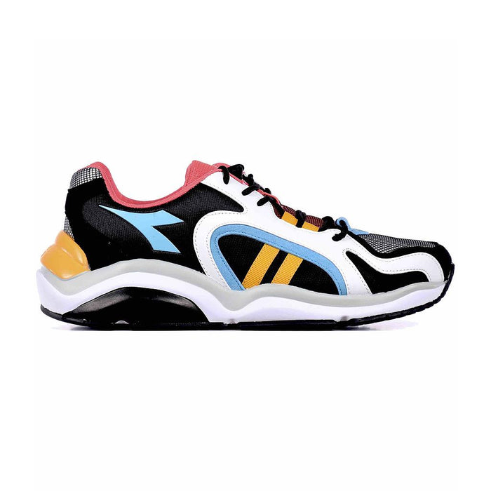 501.175487-C8019 Diadora Lifestyle Unisex Moda Whizz 371 White/Black/Mulberry Purple