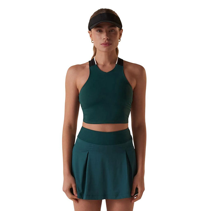 F12TN00864-3230 FILA PRENDAS TOPS FEMENINO TENIS MATCH AO GREEN FOREST/BLACK