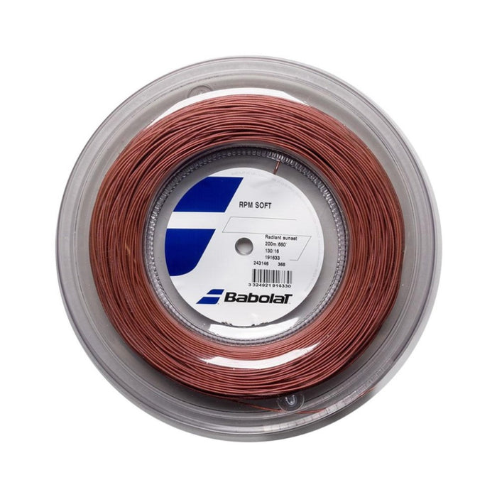 Babolat Tenis Cuerdas RPM Soft 200M Radiant Sunset