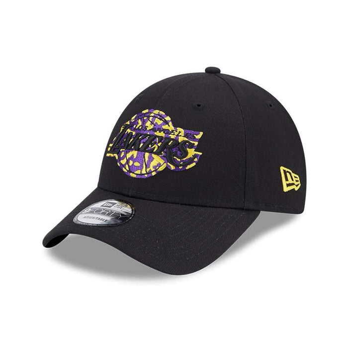 60364424 New Era Gorros NBA 9Forty Adjustable Los Angeles Lakers Black/Violet/Yellow