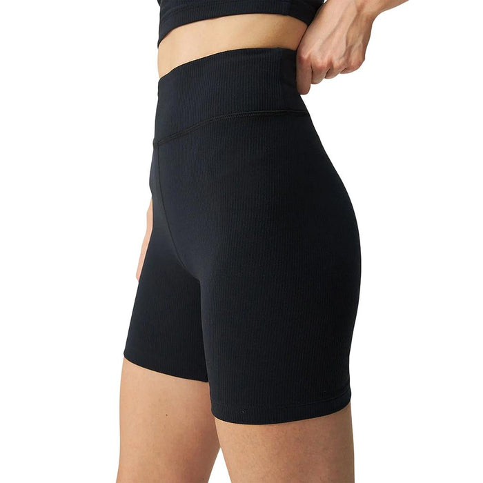 Fila Bermudas Femenino Training Life Ribbed Black/White