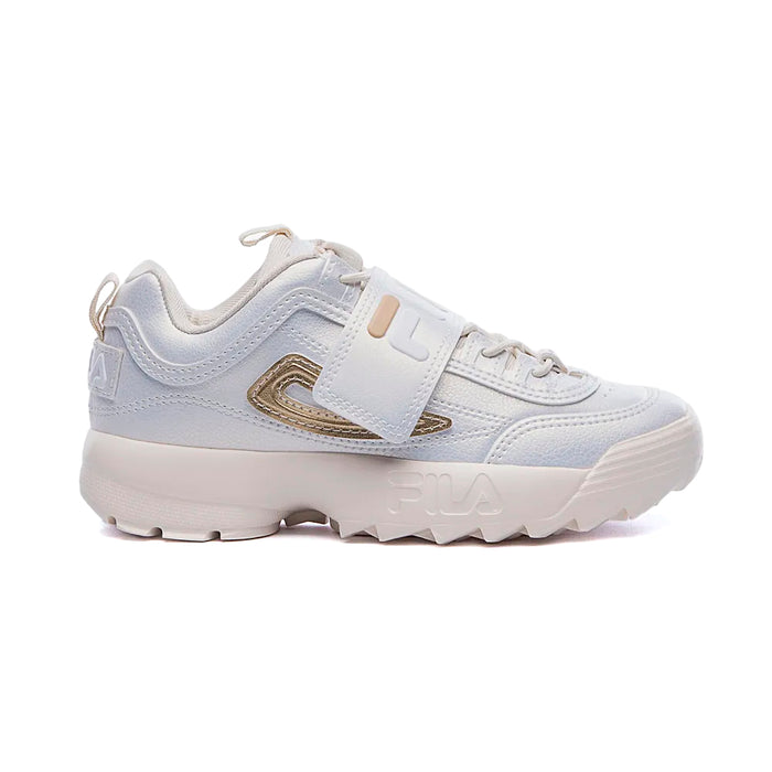 F04K004132-6156 FILA CALZADOS LIFESTYLE NIÑOS MODA DISRUPTOR VLC BEIGE/ORO/BLANCO