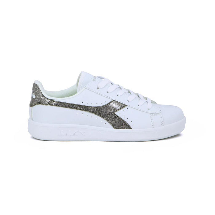 Diadora Lifestyle Niños Moda Knock On I 328 White/Silver Glitter
