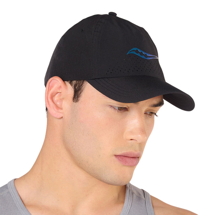 60920041S105 Saucony Gorros Unisex Running Outpace Petite Hat Black