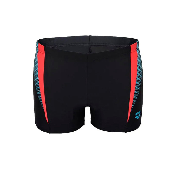 006486-548 ARENA PRENDAS SHORT DE BAÑO MASCULINO NATACION THREEFOLD SHORT R BLACK BLACK ANGURIA