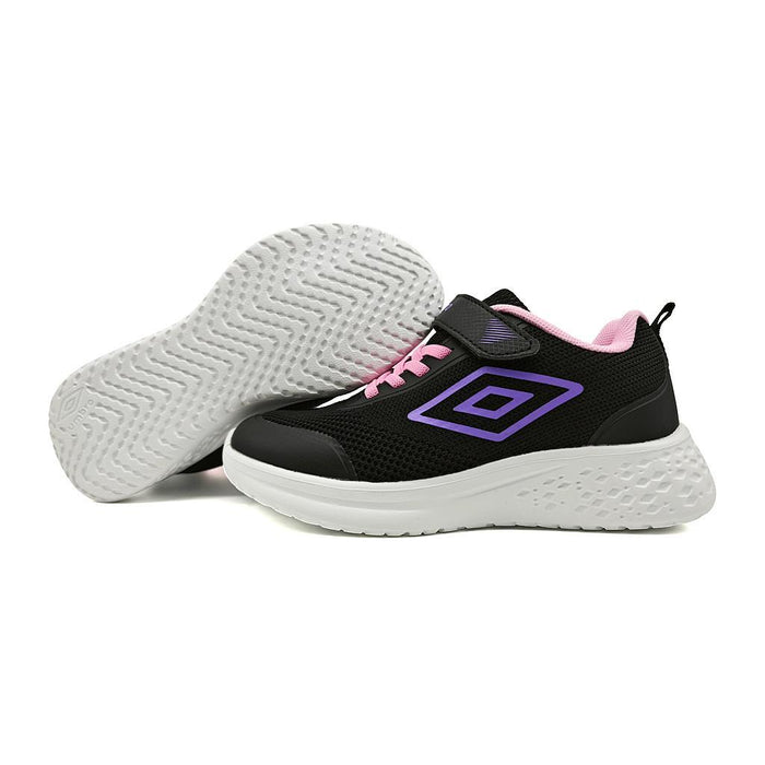Umbro Deportivos Niños Training Zoomer Negor/Rosa