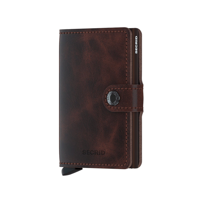 Billetera Secrid Miniwallet Vintage Chocolate