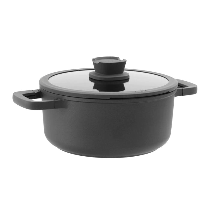 5413821375151 BERGHOFF BAZAR HOGAR OLLA CON TAPA ANTIADHERENTE STONE+ 24X11CM