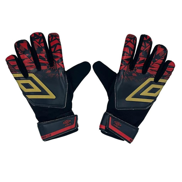 Umbro Guantes Masculino Futbol Neo Club Glove Dps Black/Gold/Fire Whirl