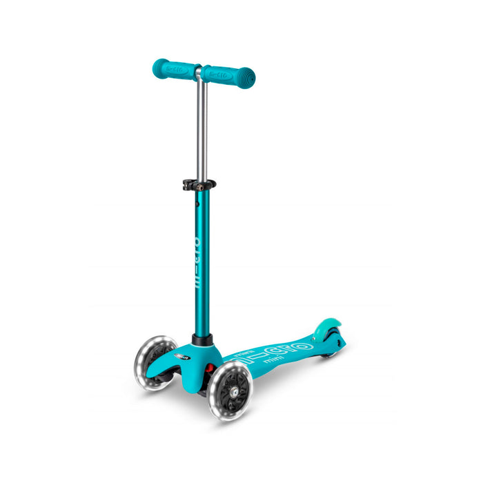 SCOOTER Mini Micro Deluxe Aqua LED