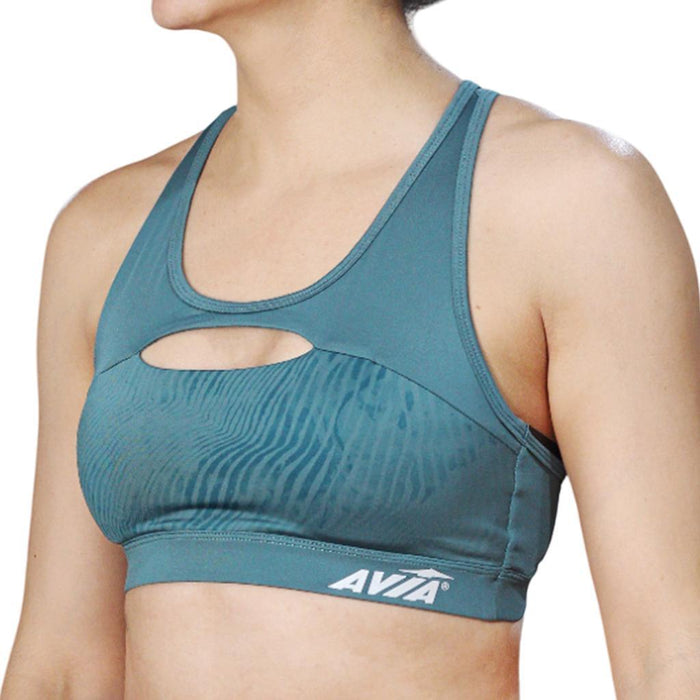 Avia Tops Femenino Running London Forest Green