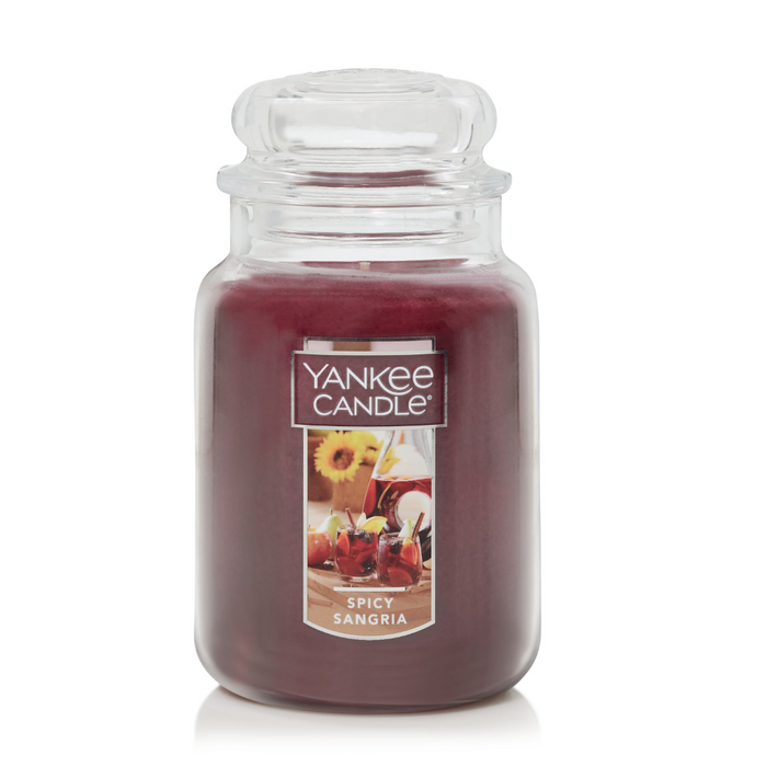 YANKEE CANDLE JAR-HW LG SPCY SNGRIA