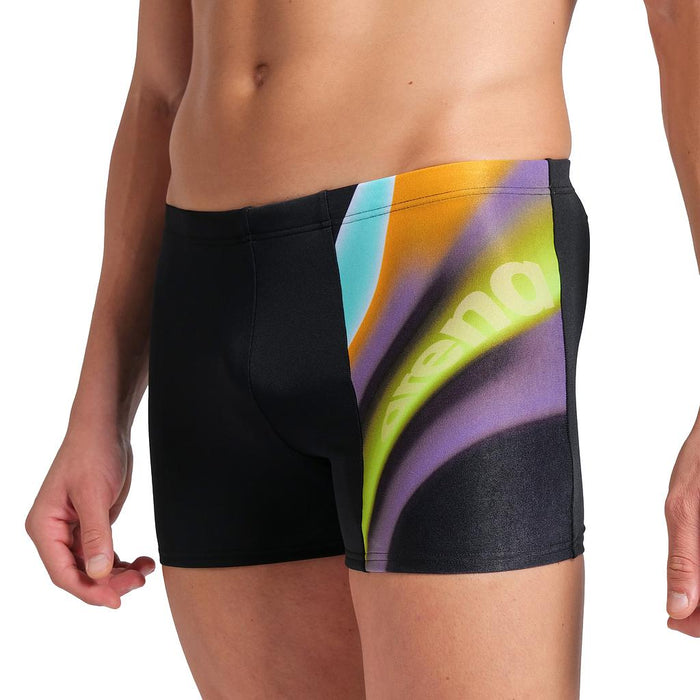 008839-550 Arena Shorts Masculino Natacion Water Fluids Swim Short Black Multi Black