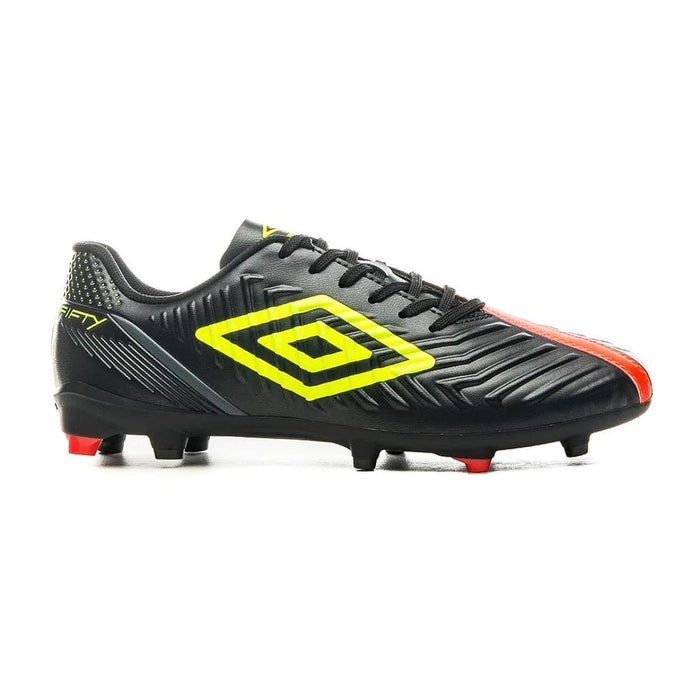 U01FB046-110 Umbro Calzados Unisex Futbol Campo Fifty IV Negro/Negro/Coral